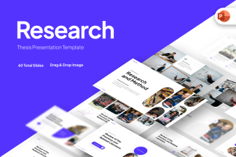 Research - Thesis PowerPoint Template